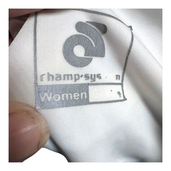 Womens Champ-Sys Bicycle Club Padded Cycling Shorts Red Black Size S St Pete FL - Picture 3 of 5